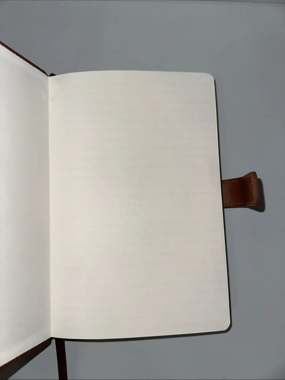 Chestnut Brown Gold Tone Bible Verse Faux Leather Bound Padded Cover Journal
